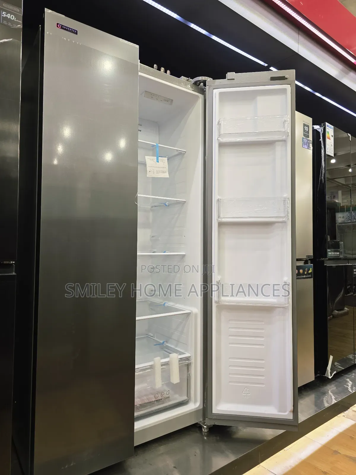Newly Discounted Hisense 560ltr Side by Side Fridge No Frost