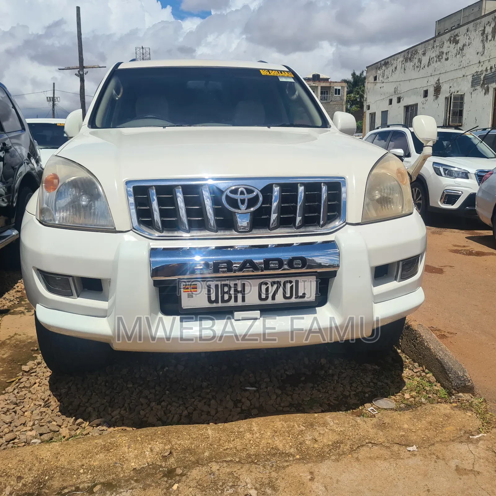 Toyota Land Cruiser Prado 2008 White