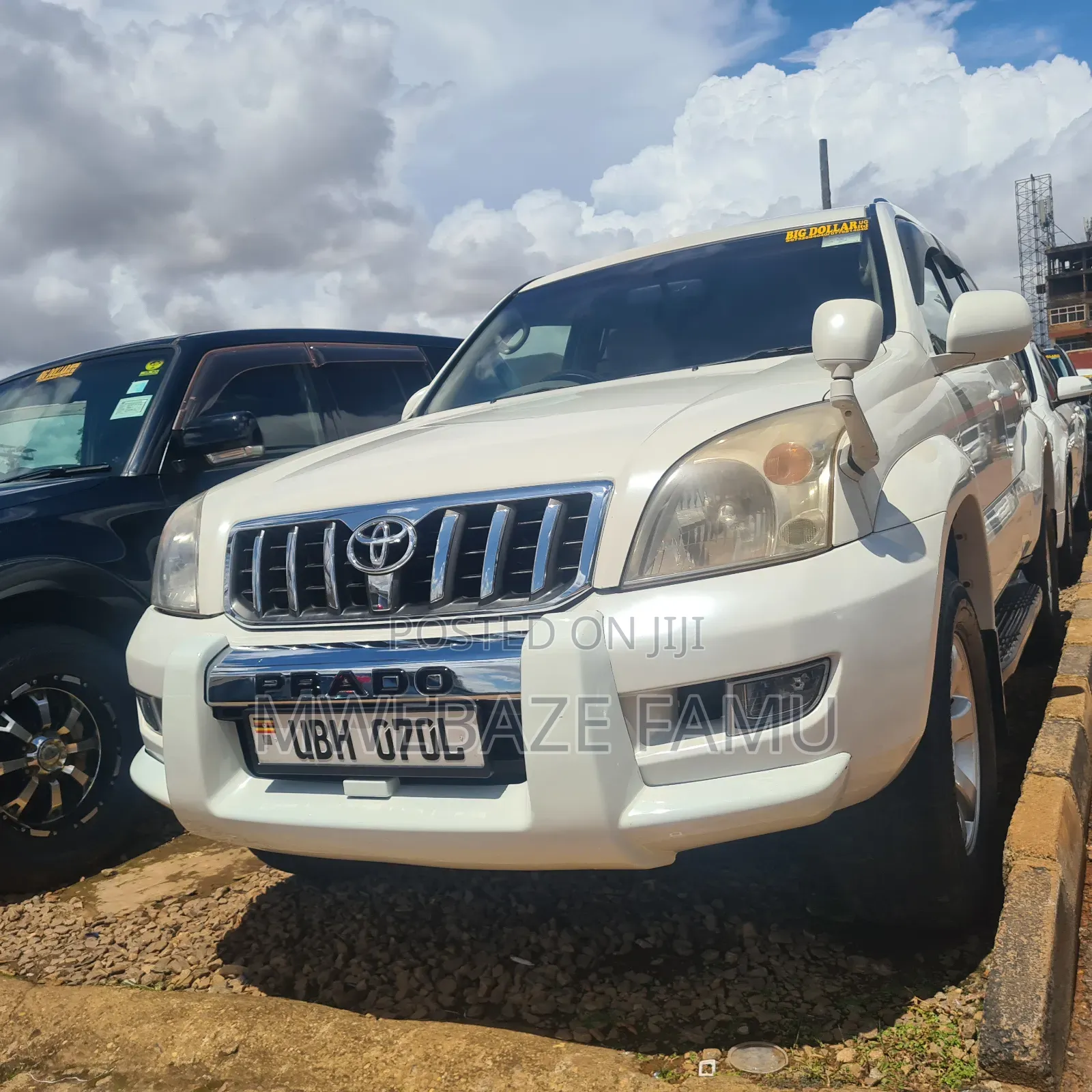 Toyota Land Cruiser Prado 2008 White