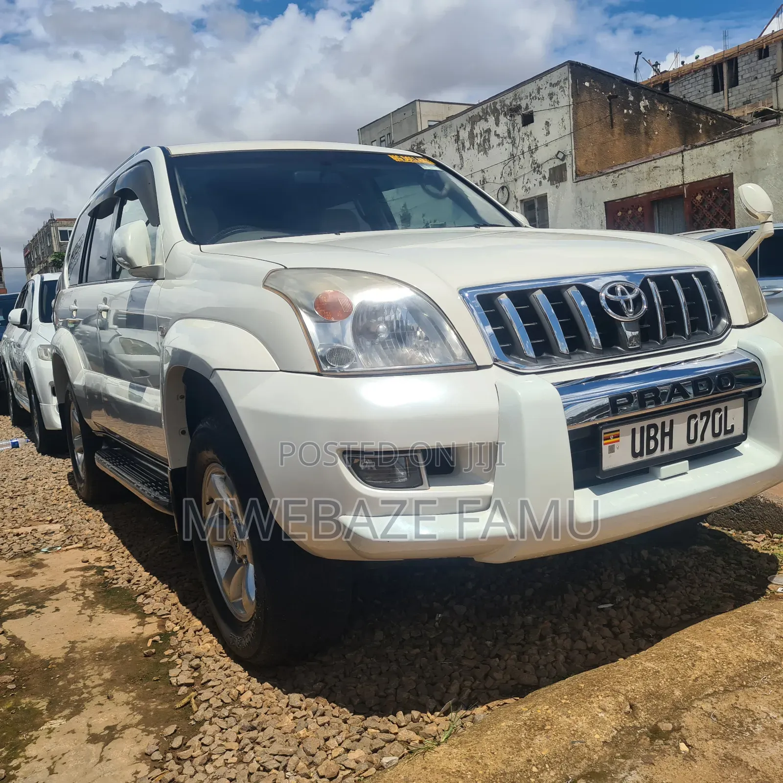 Toyota Land Cruiser Prado 2008 White
