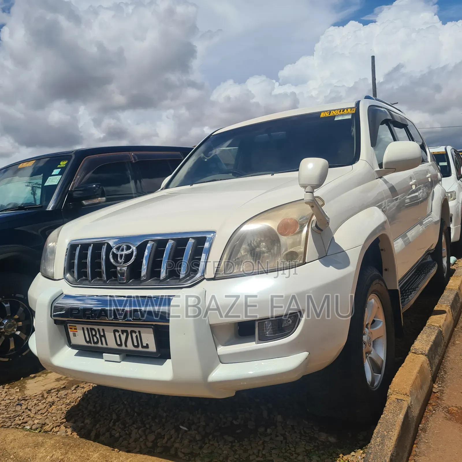 Toyota Land Cruiser Prado 2008 White