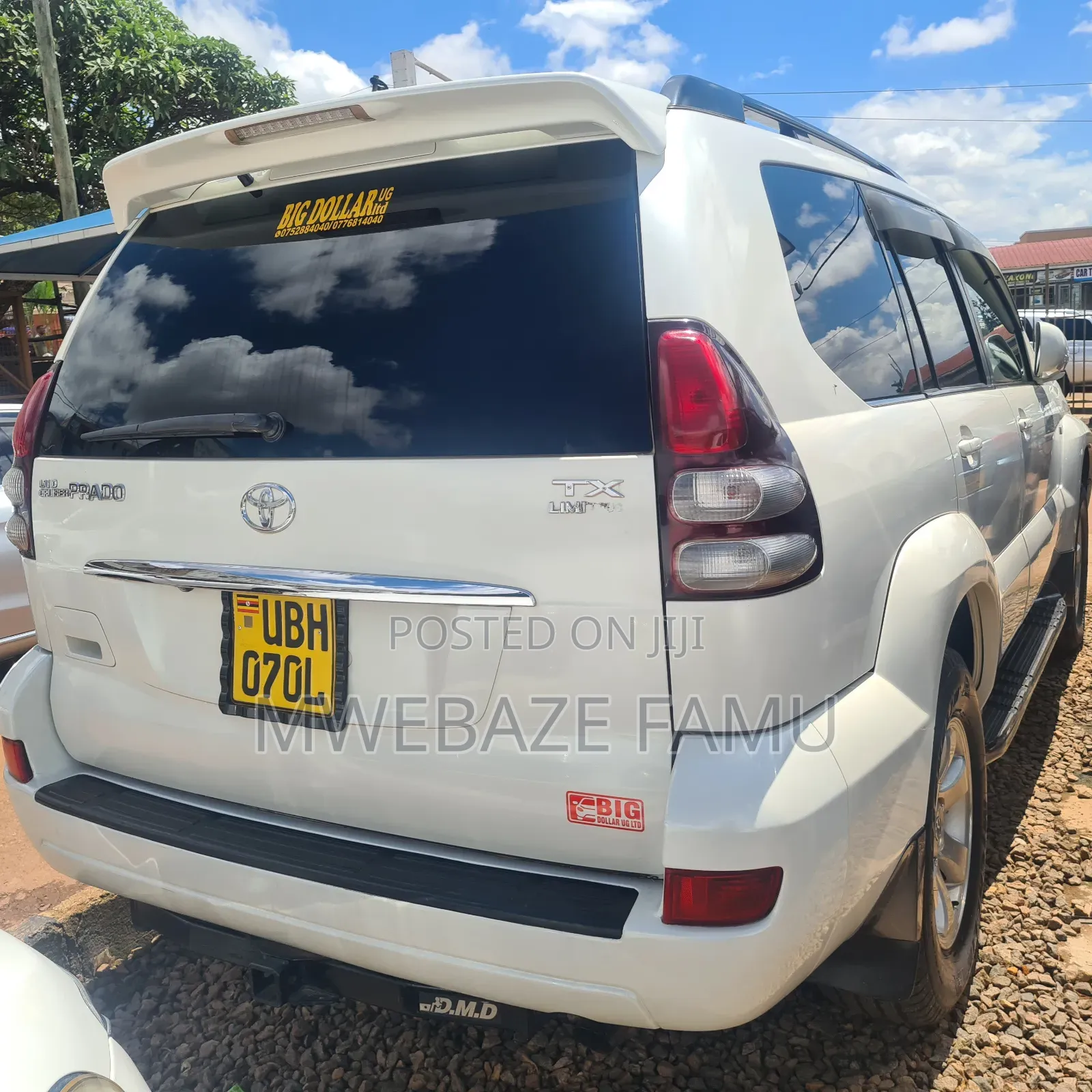 Toyota Land Cruiser Prado 2008 White