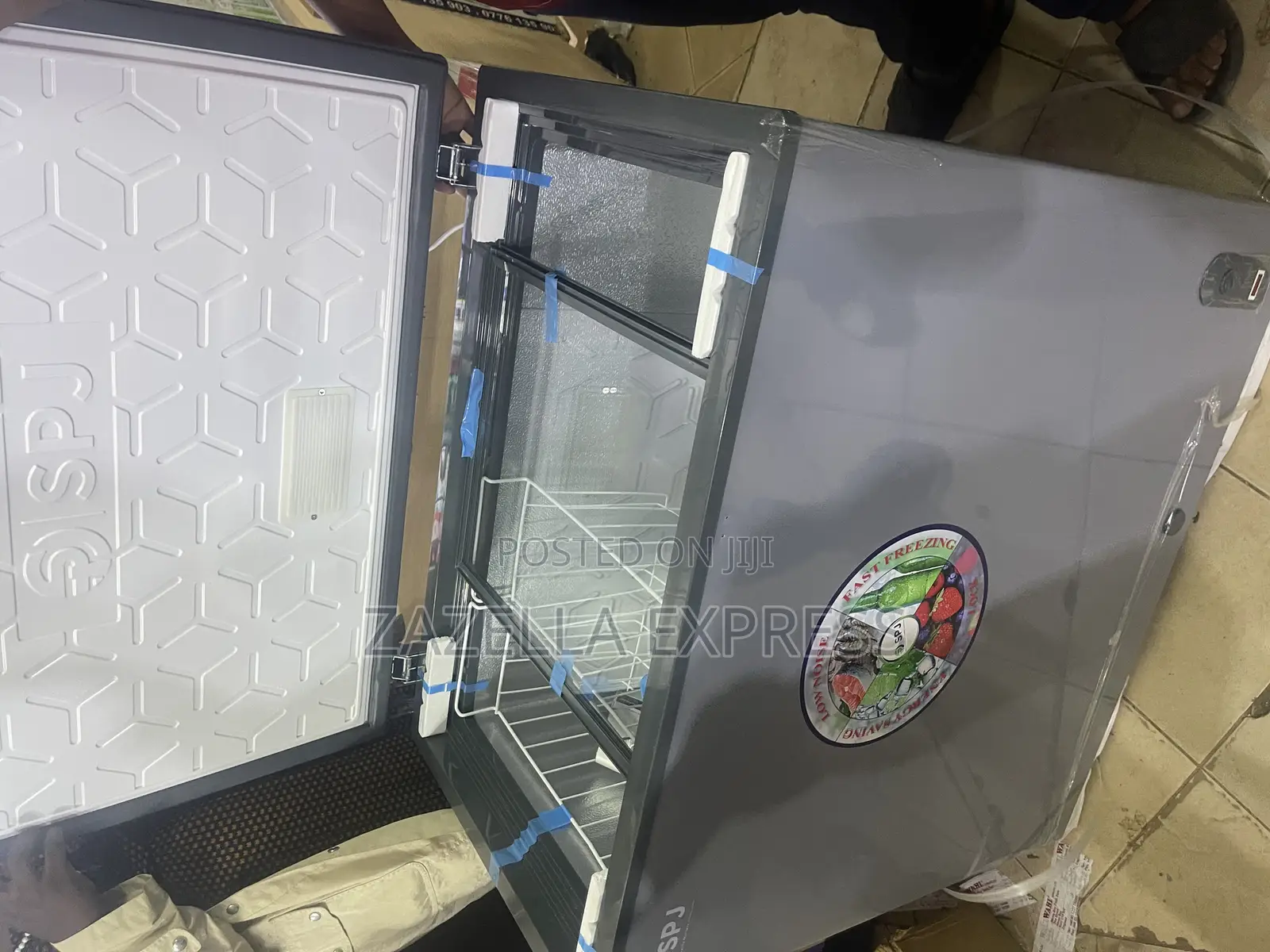 SPJ 400l Chest Freezer Single Door Deep Freezer