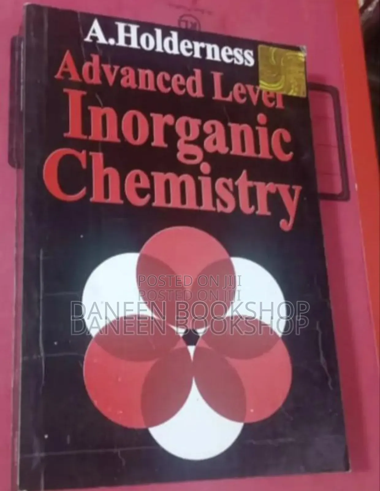 Advanced Level Inorganic Chemistry by Holderness