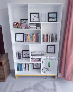 #Minimalist/Stylish Book Shelf Can Also Serve as a Corner /