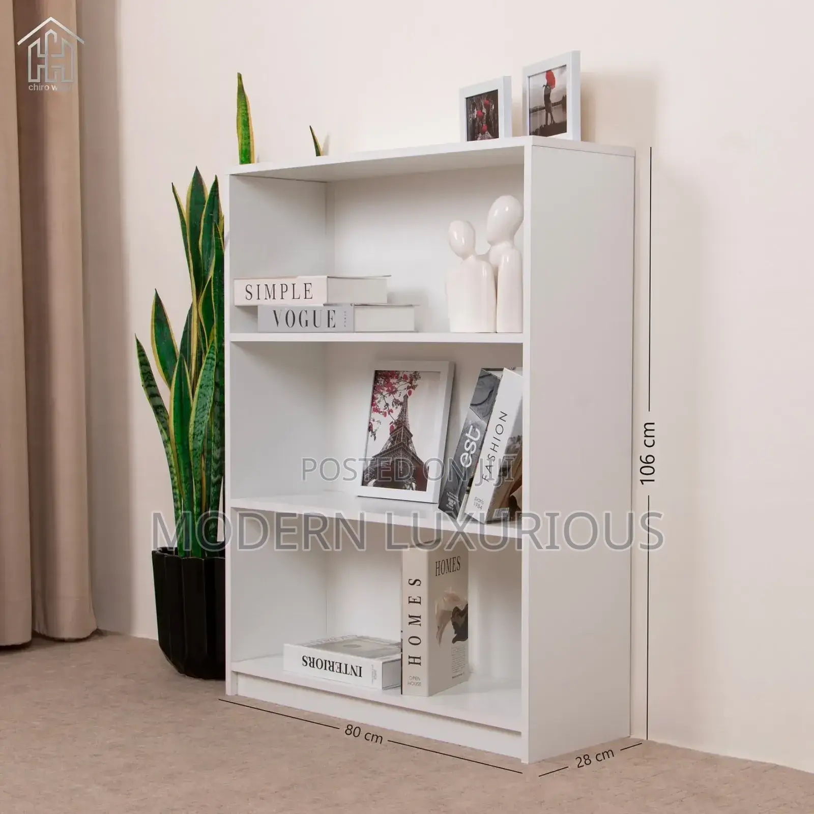 “Nothing/ Comes Cheap, but the /Educated Eye Book Shelf/