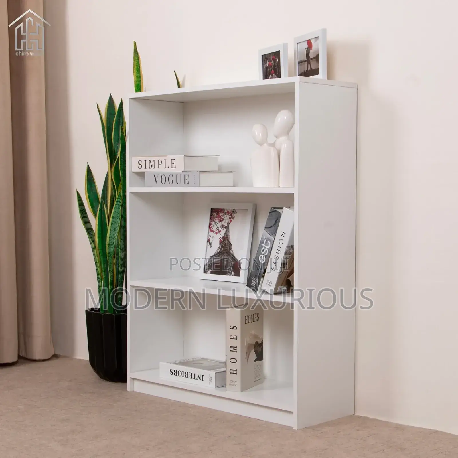 “Nothing/ Comes Cheap, but the /Educated Eye Book Shelf/