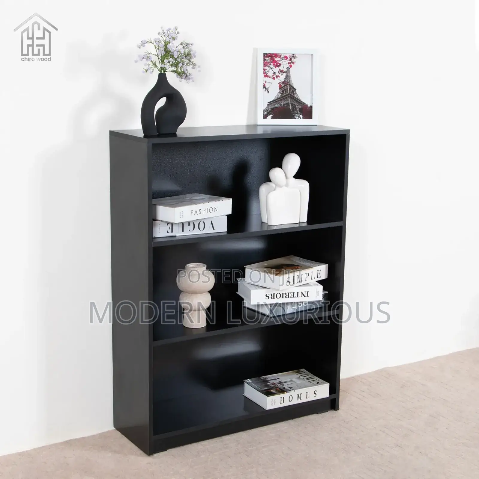 Black Book Shelf Still Available /Modern Furniture Quality/