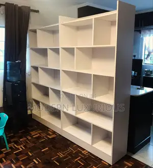 Elegant Book Shelf/That Invites /You to Stay Awhile./