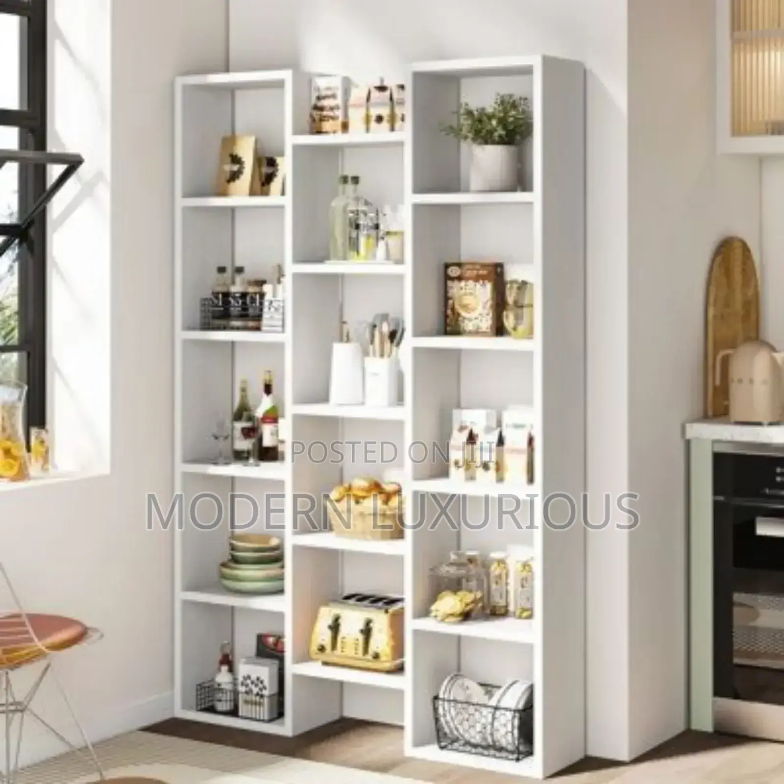 Featuring Tier Shelves for Enough Storage Space Book Shelf