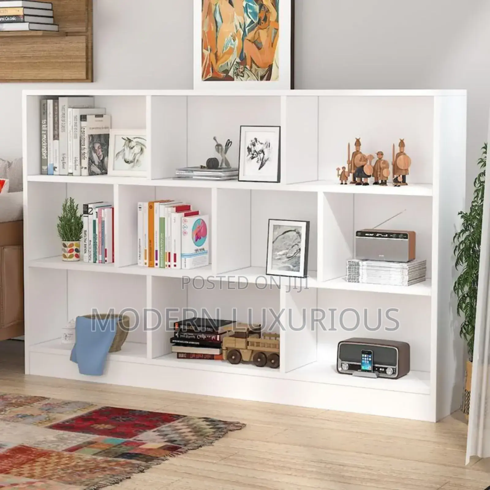 Gare – Tilted Three-/Tiered Wall Shelf/ Book Shelf Modern/