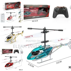 High-Speed 2-Channel Remote Control Helicopter for Kids