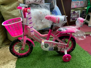 Kids Size 12 Pink Bicycles
