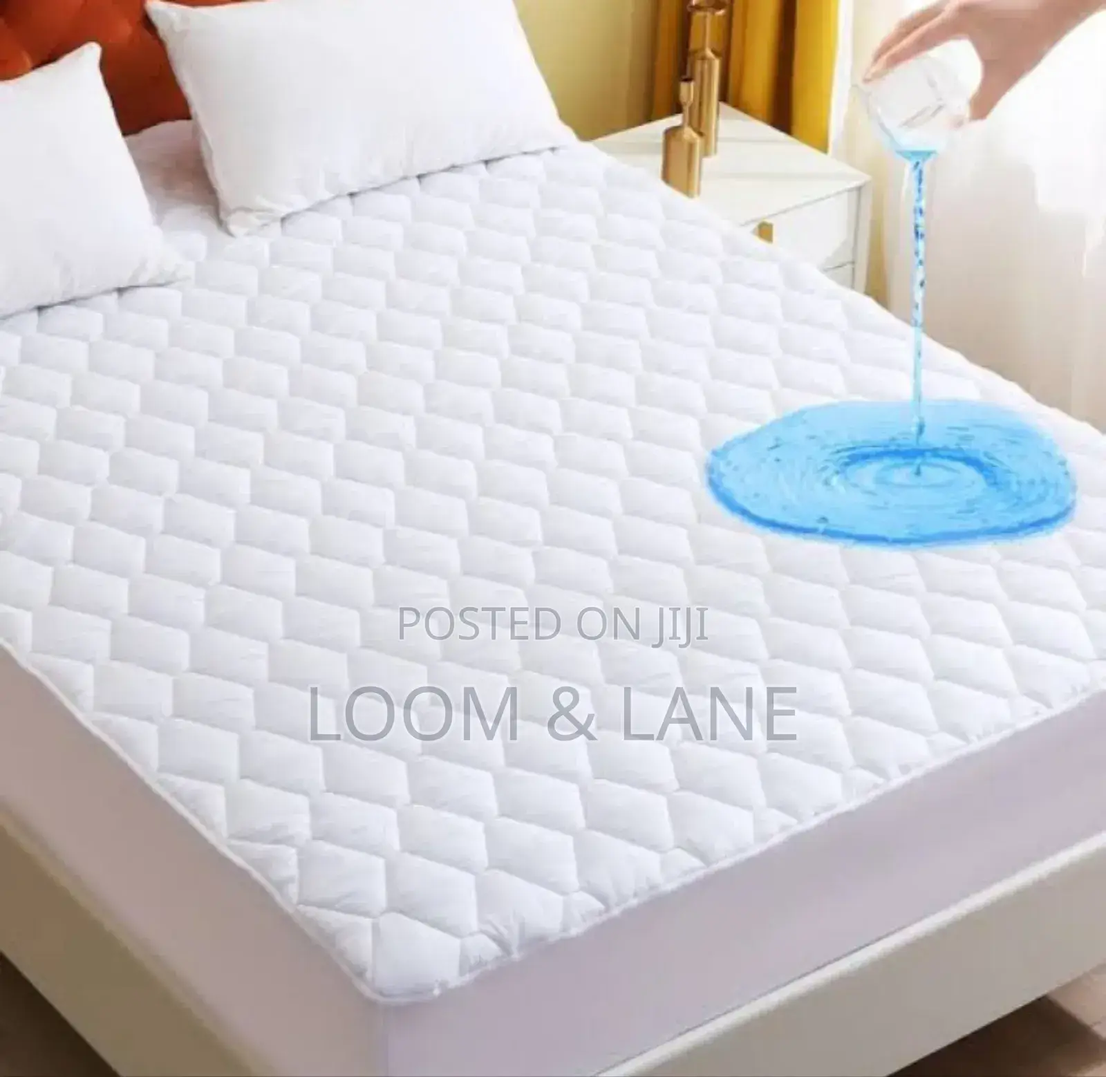 Bedding Quilted Fitted Mattress Pad