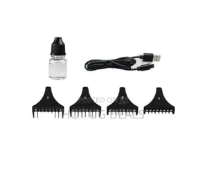 Cordless Professional Hair Shaver & Clipper With - Multi