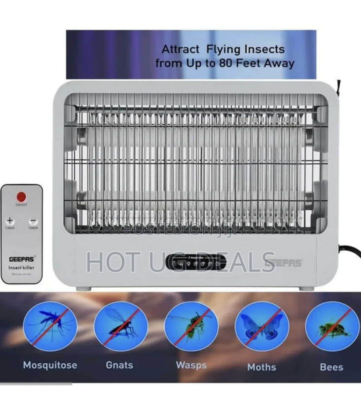 Geepas Mosquito Killer With Remote Control