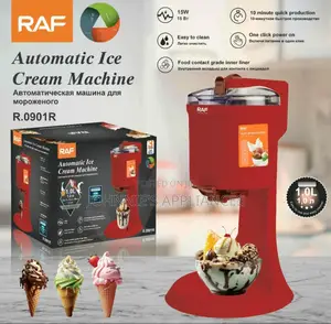 Raff Automatic Ice Cream Maker Machine 1l