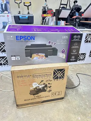 Heat Press + Epson L805 Printer
