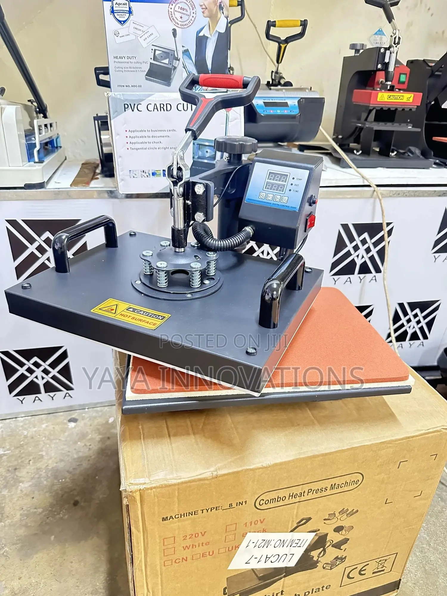 Heat Press Machine (6in1), Sublimation Heat Press Machine
