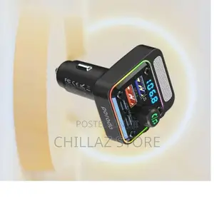 Porodo Fm Transmitter and Car Charger.