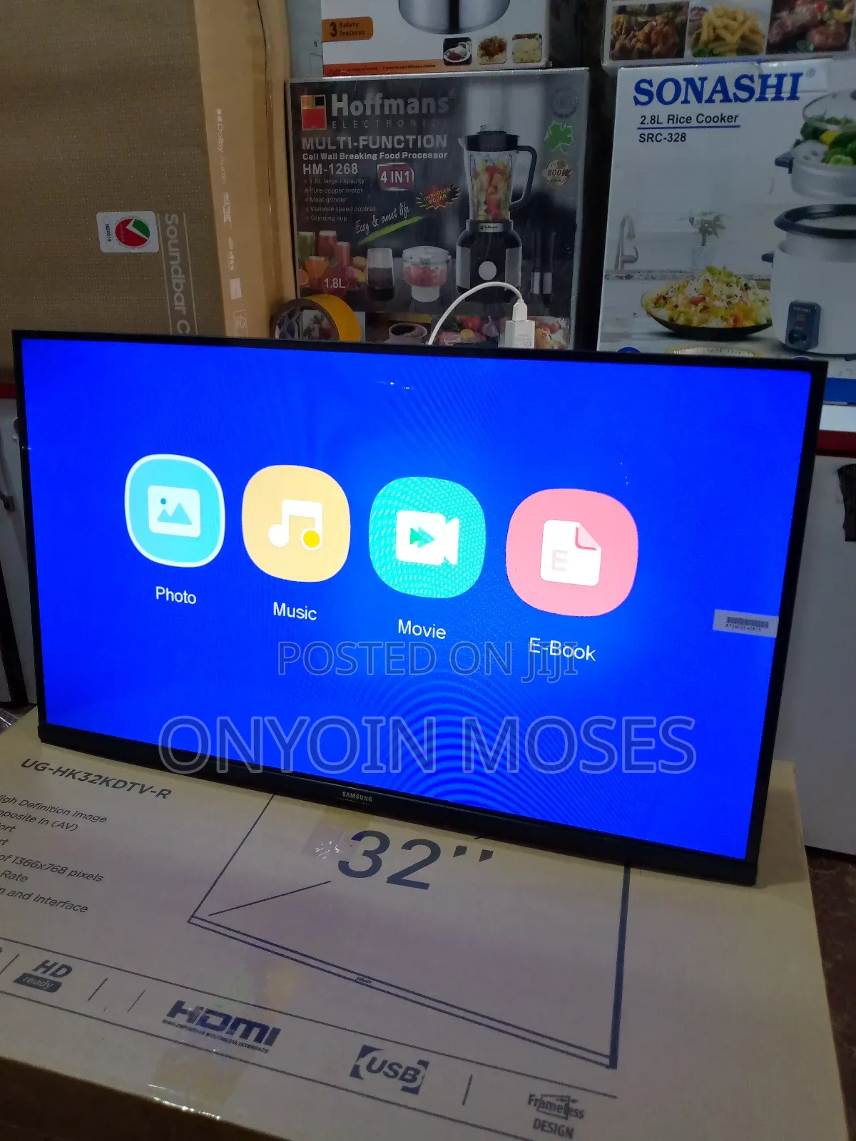 32" Digital Samsung Flat Screen Tv With Inbuilt Free to Air
