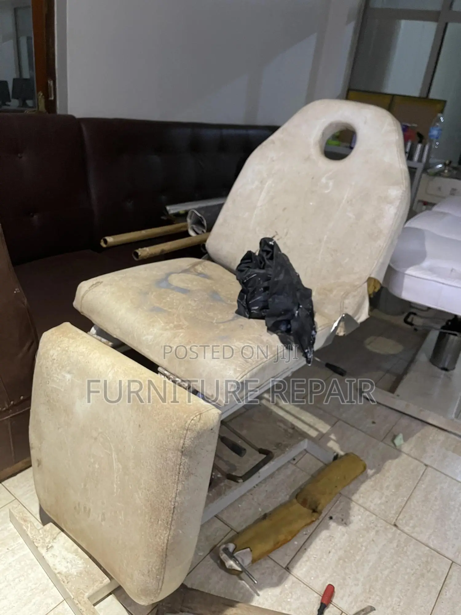 Replacement/Repairing of Salon Massage Seats
