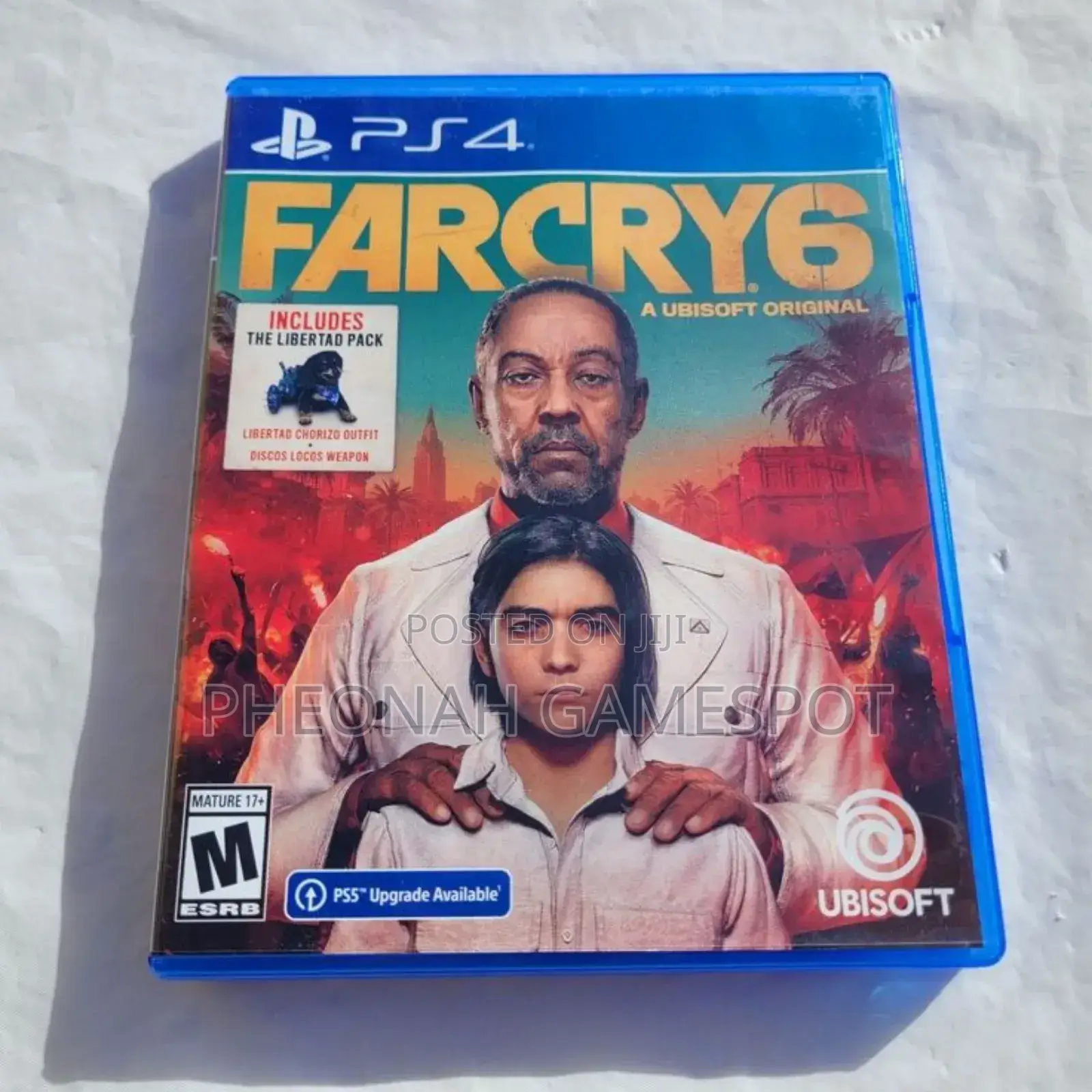 Far Cry 6 Game Cd For Both Ps4 And Ps5