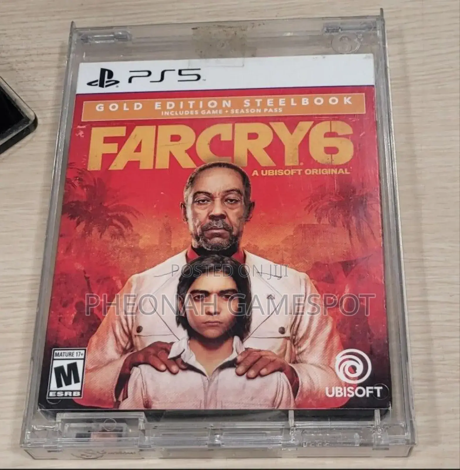 Far Cry 6 Game Cd For Both Ps4 And Ps5
