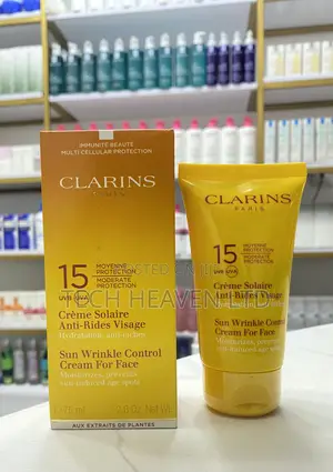Photo - Clarins Sun Wrinkle Control Cream for Face SPF 15