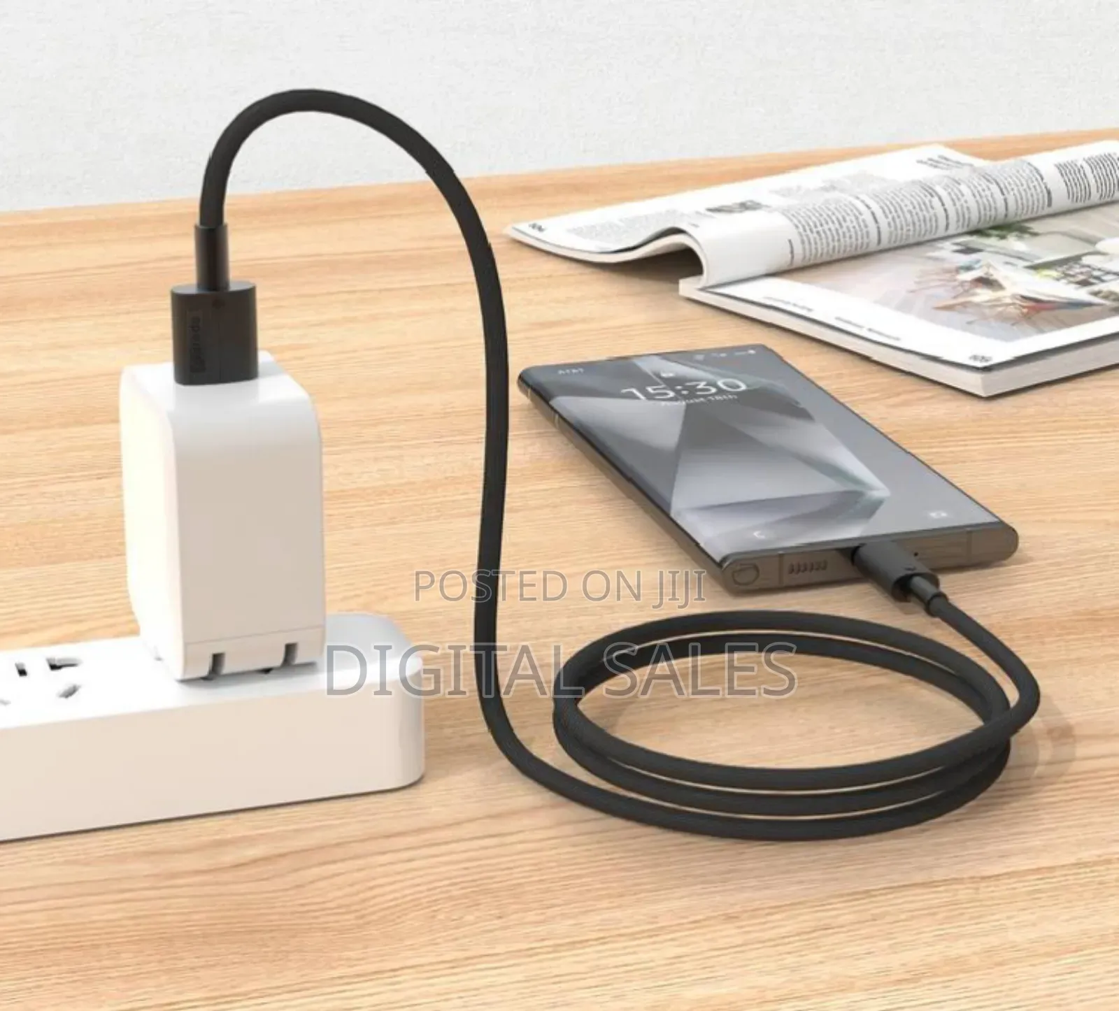 Porodo Usb-a to Type-C Durable Charging Cable