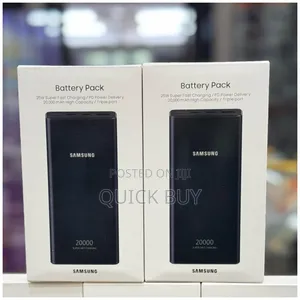 Samsung Battery Pack 25w Super Fast Charging 20,000 Mah