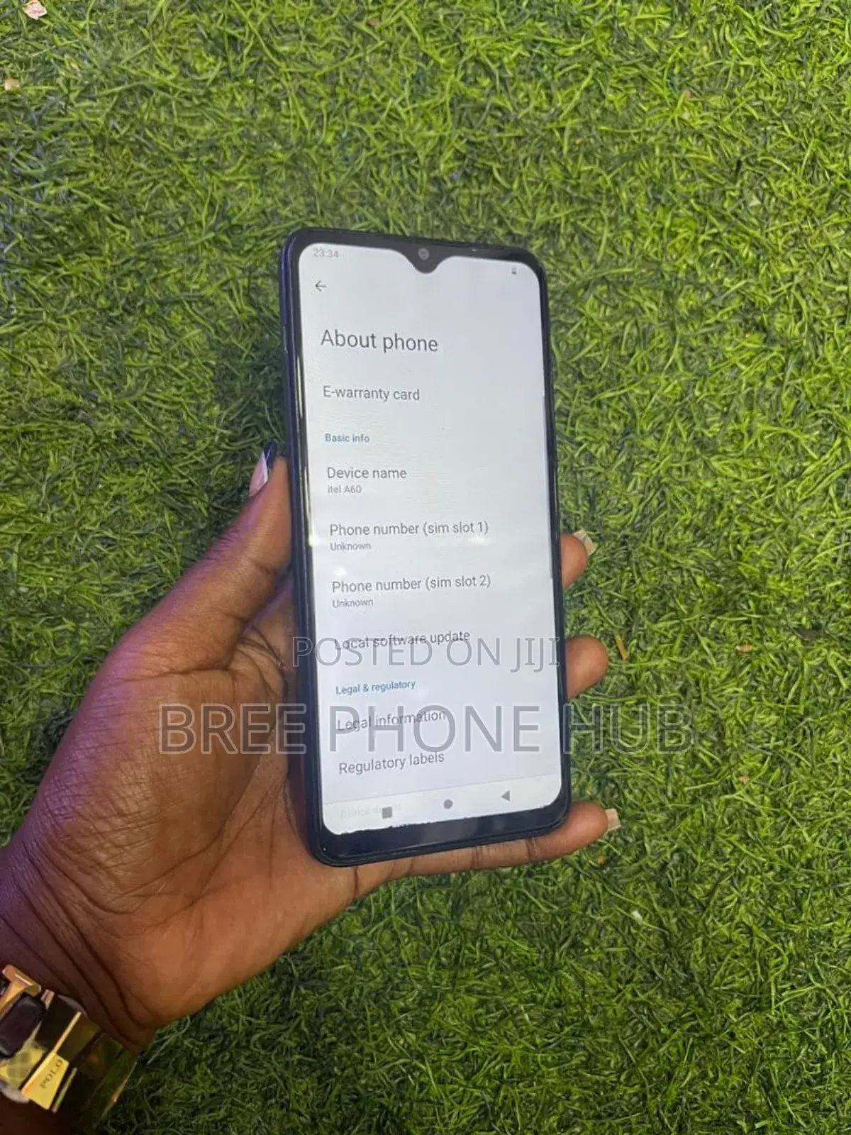 Itel A60 4G 32 GB Black