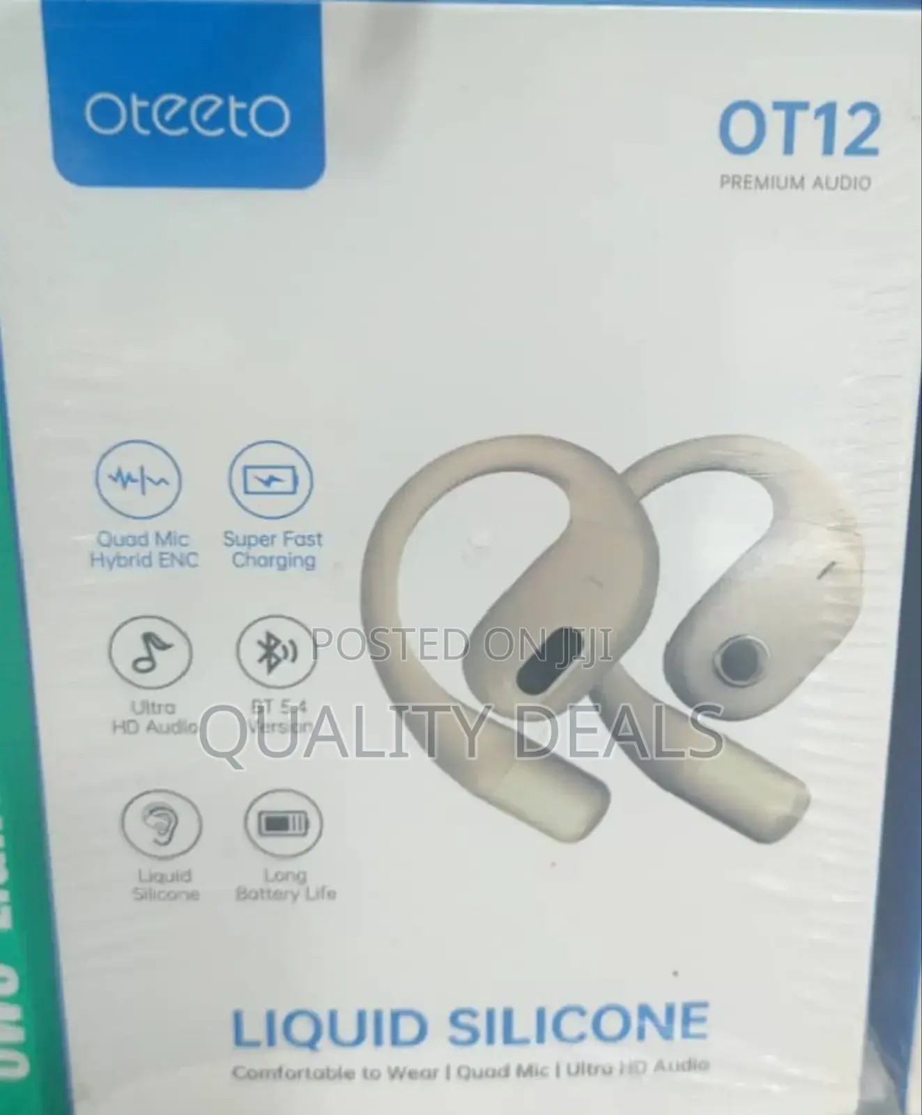 Oteeto Liquid Silicone Ot12 Wireless Earbuds