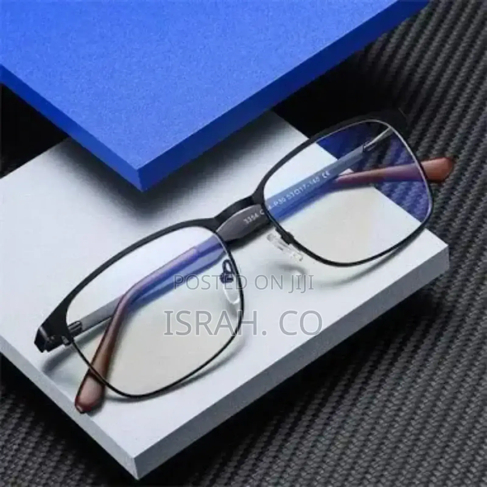 Unisex Anti Blue Light Computer Screen Glasses - Black