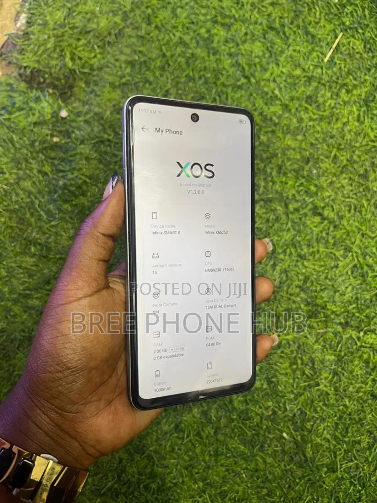 Infinix Smart 8 64 GB White