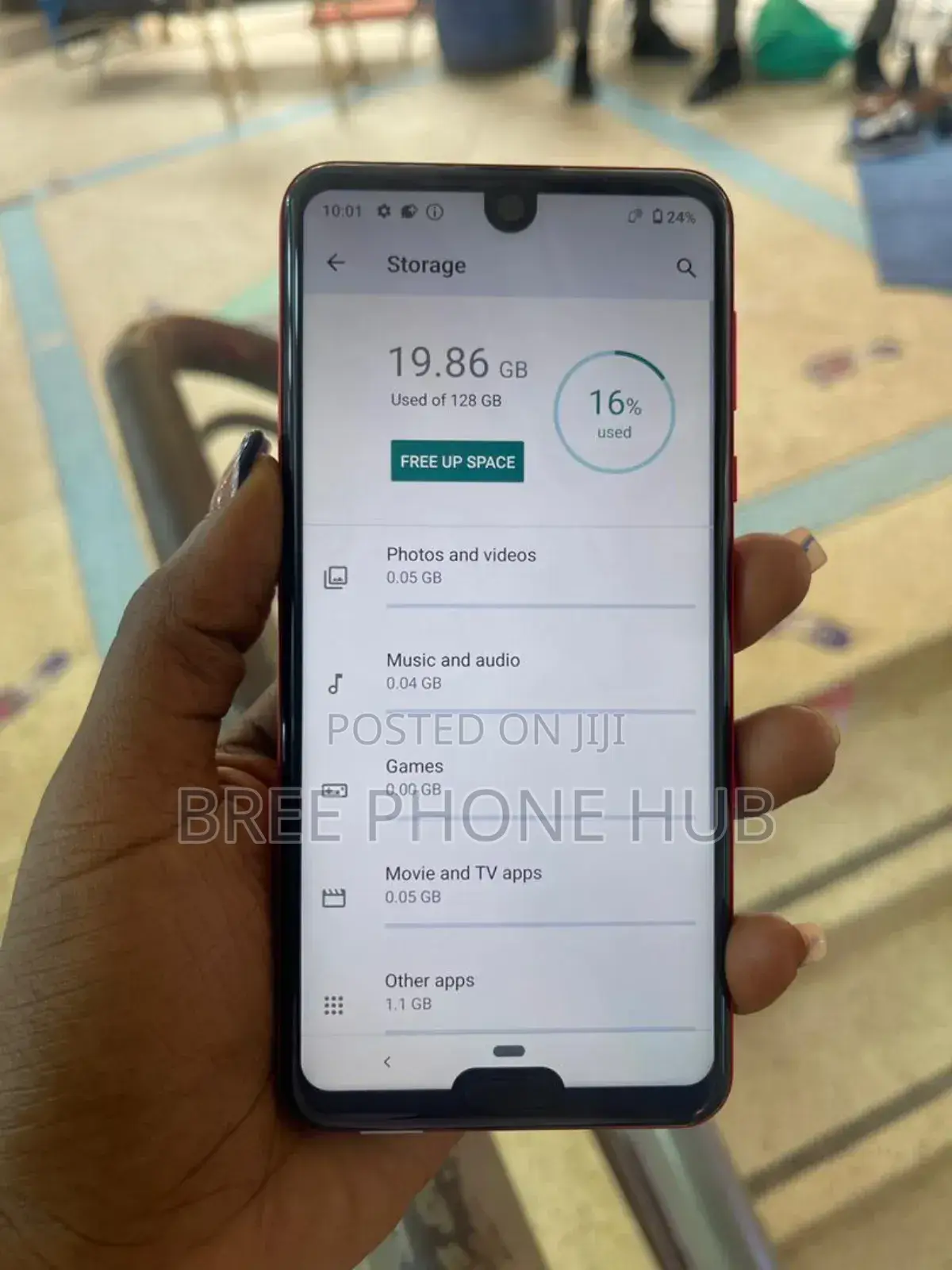 Sharp Aquos R3 128 GB Red