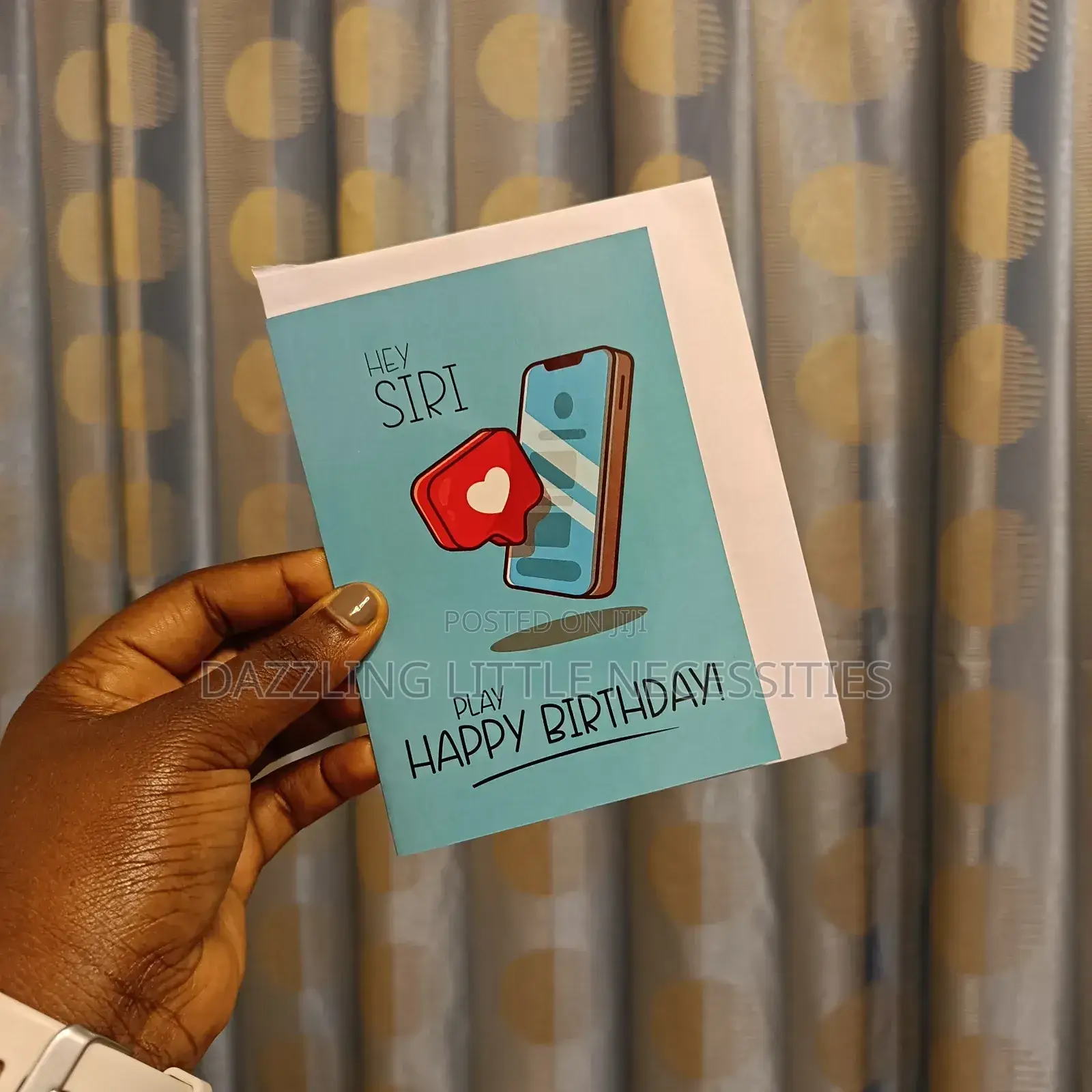 Hey Siri Birthday Card