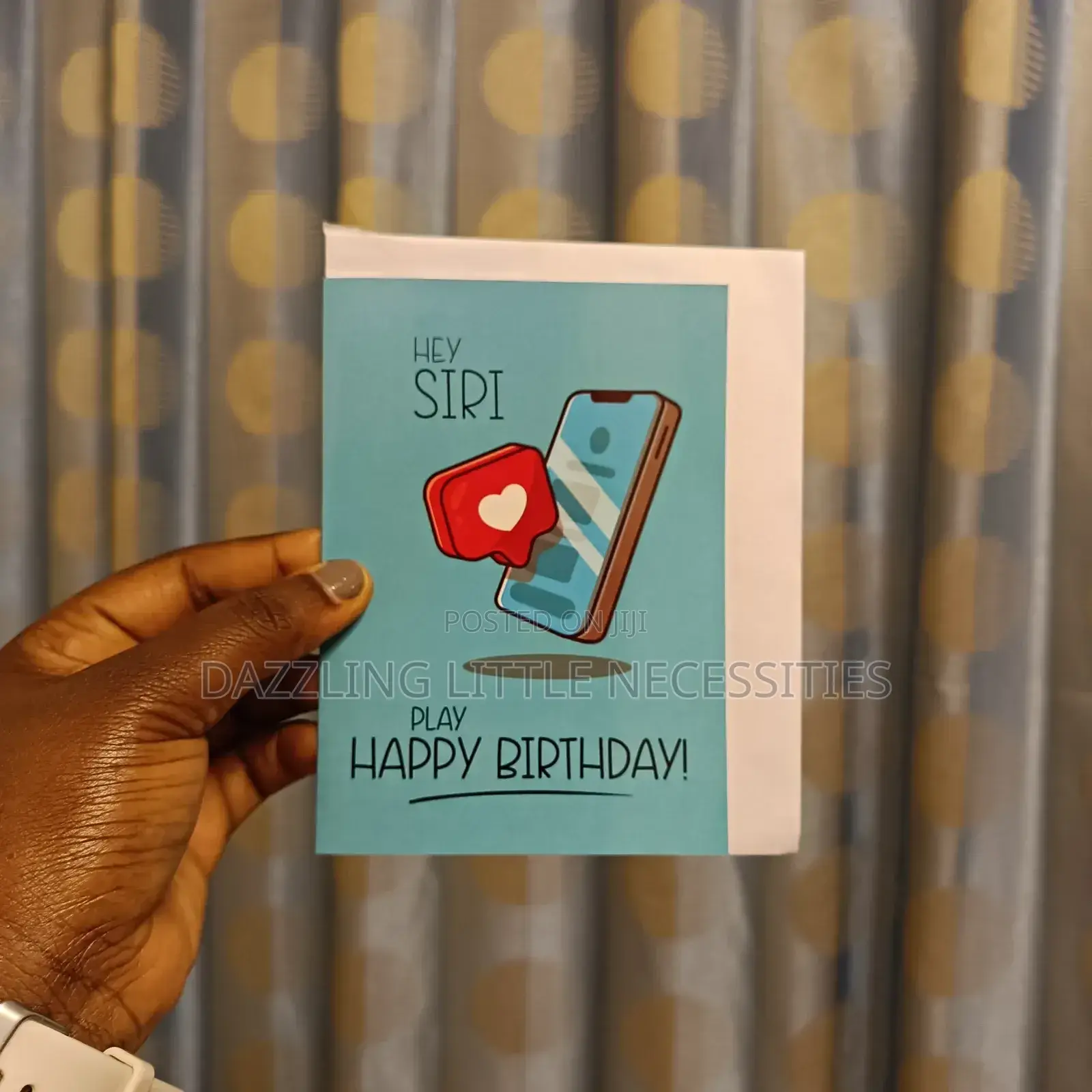 Hey Siri Birthday Card