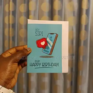 Hey Siri Birthday Card
