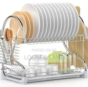 Dish Rack Drainer for Utensils and Cutlery Rack