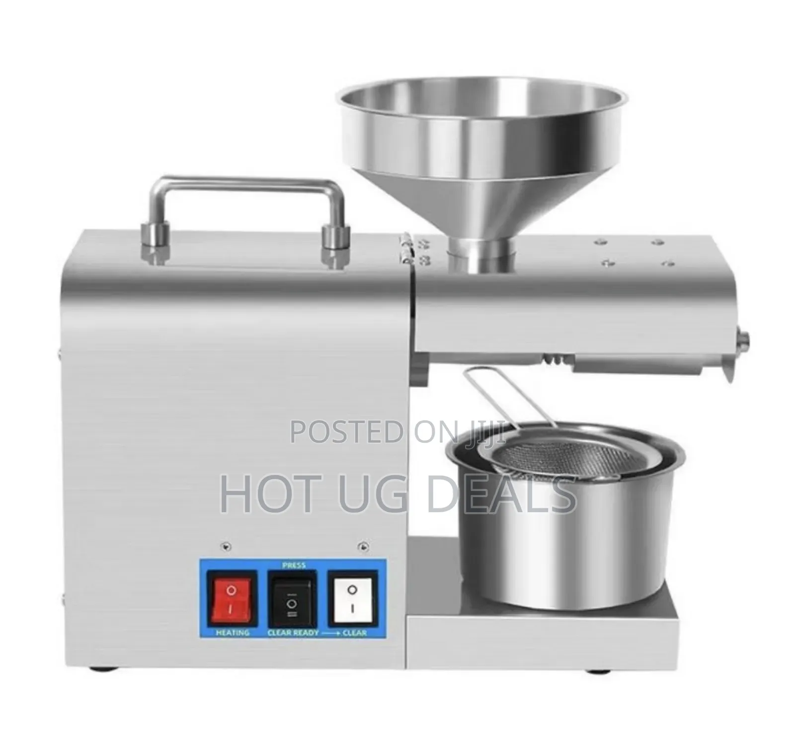 Commercial Electric Oil Extractor Machine For Cereals