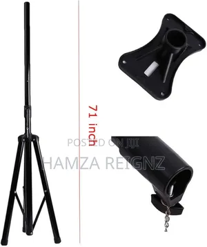 Speaker Stands Tripod Adjustable Height 71 Inch
