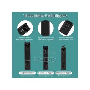 18pcs Nail Clipper Tools - Pedicure Scissors -Manicure Set