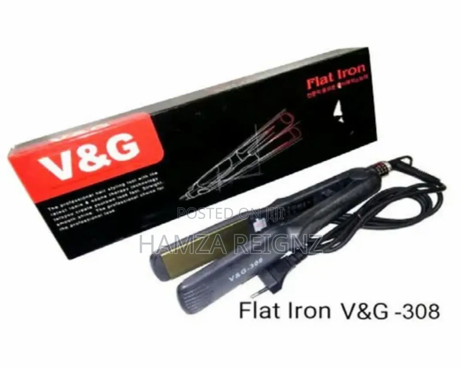 V G 308 Salon Flat Iron Hair Straightener