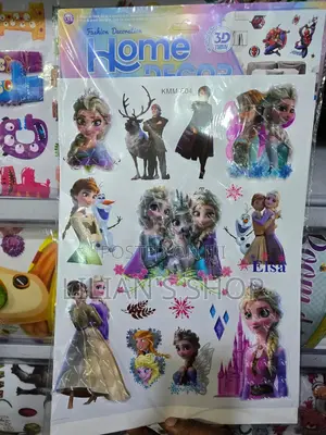 Princess Kids Home Decoration Stickers