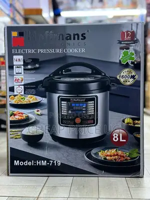 Hoffman Electric Pressure Cooker 14n1 8l 1600w