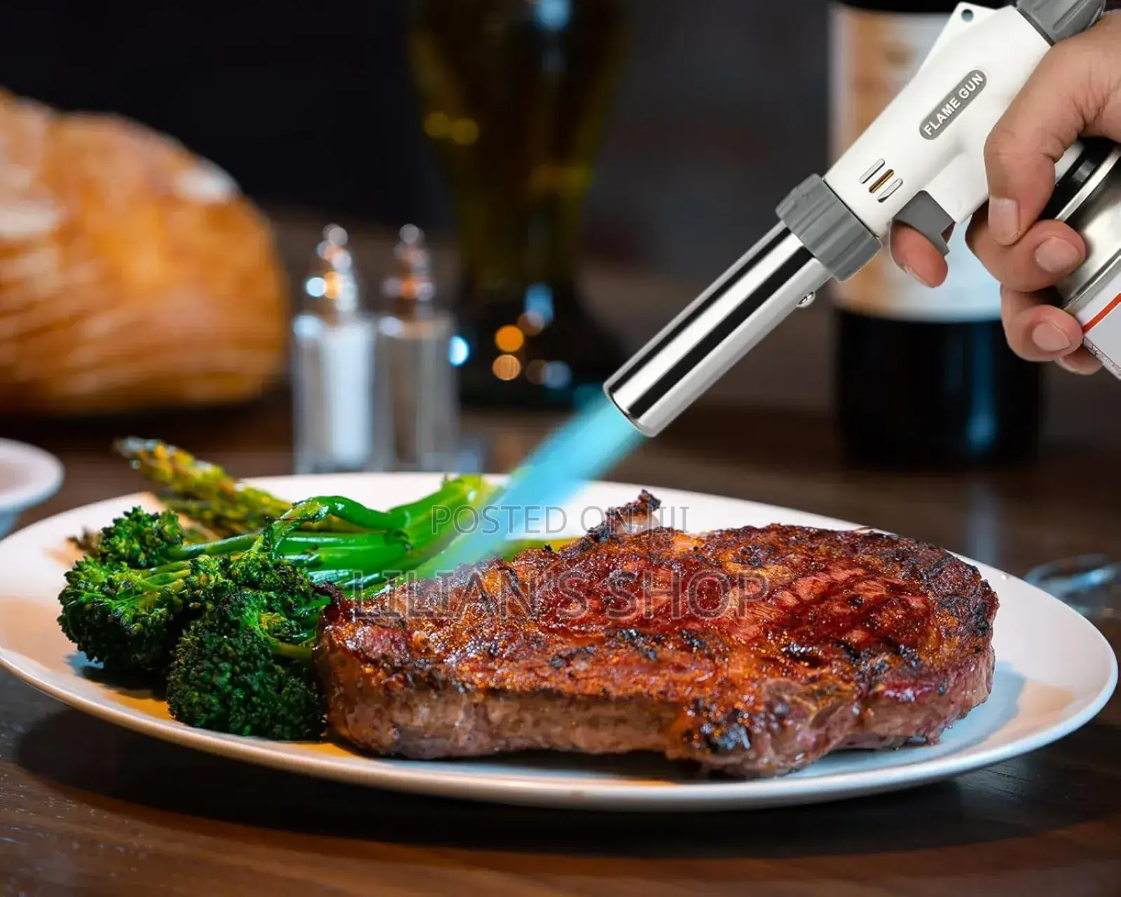 Portable Metal Flame Gun/Butane Torch