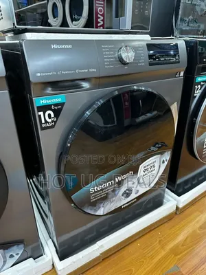 Hisense 10kg Automatic Front Load Washing Machine -silver