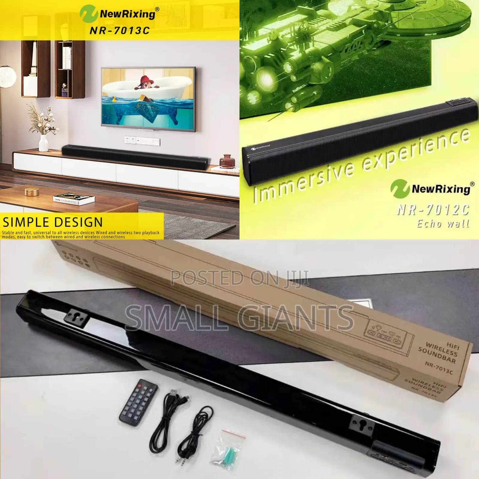 Newrixing Nr-7012c Tv Sound Bar