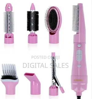 Photo - 8 in 1 Geepas Hair Styler Pink